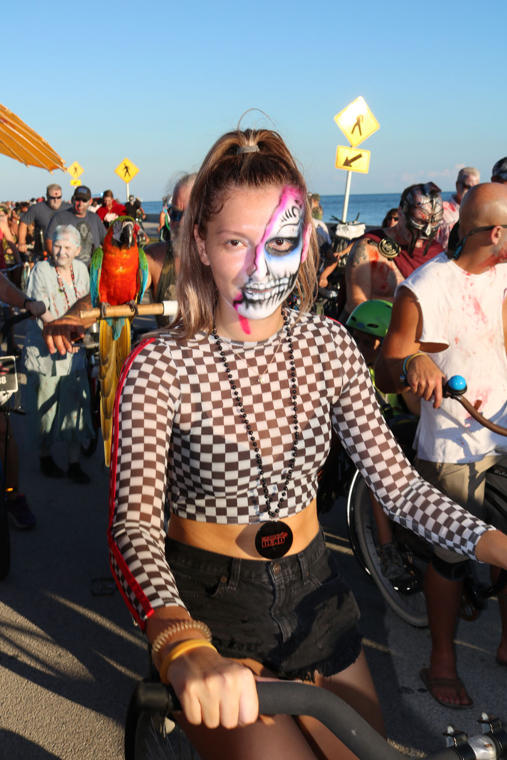 Zombie Bike Ride 2018 photo - Duval Street, Key West